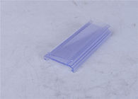 Extruded Transparent Plastic Profiles For Showing Supermarket / Store Price Tag